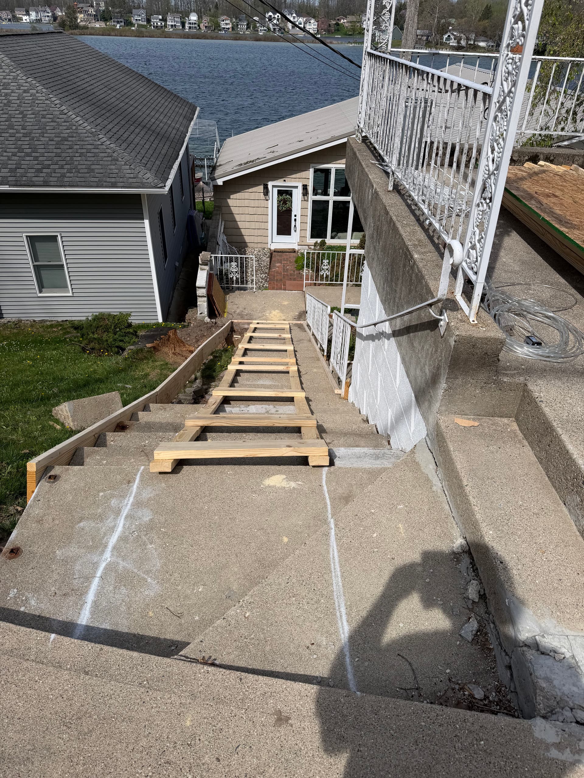 Concrete Steps to Ramp Conversion at Lake James image