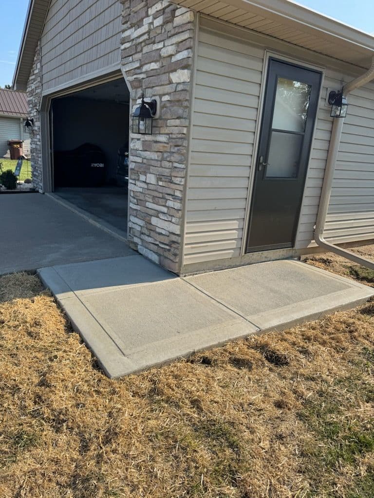 Project Stunning Patio and Sidewalk Upgrade in Auburn Indiana image