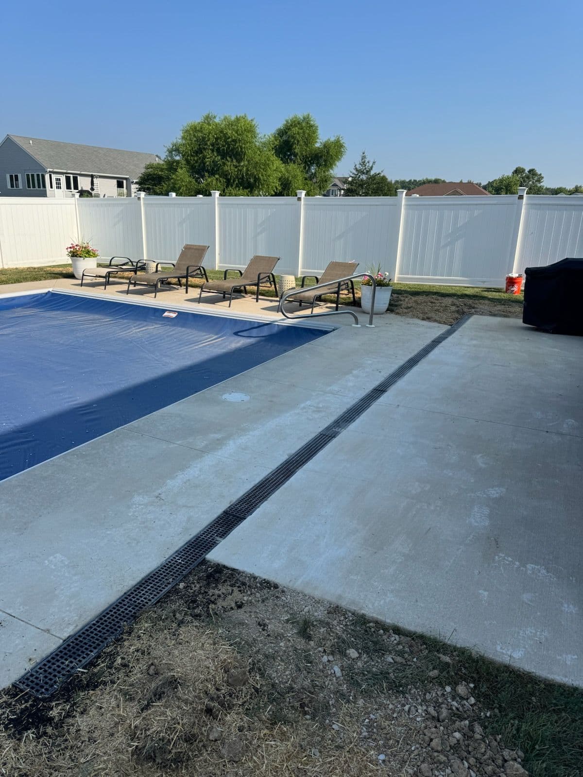 Effective Concrete Drainage Solution in Fort Wayne