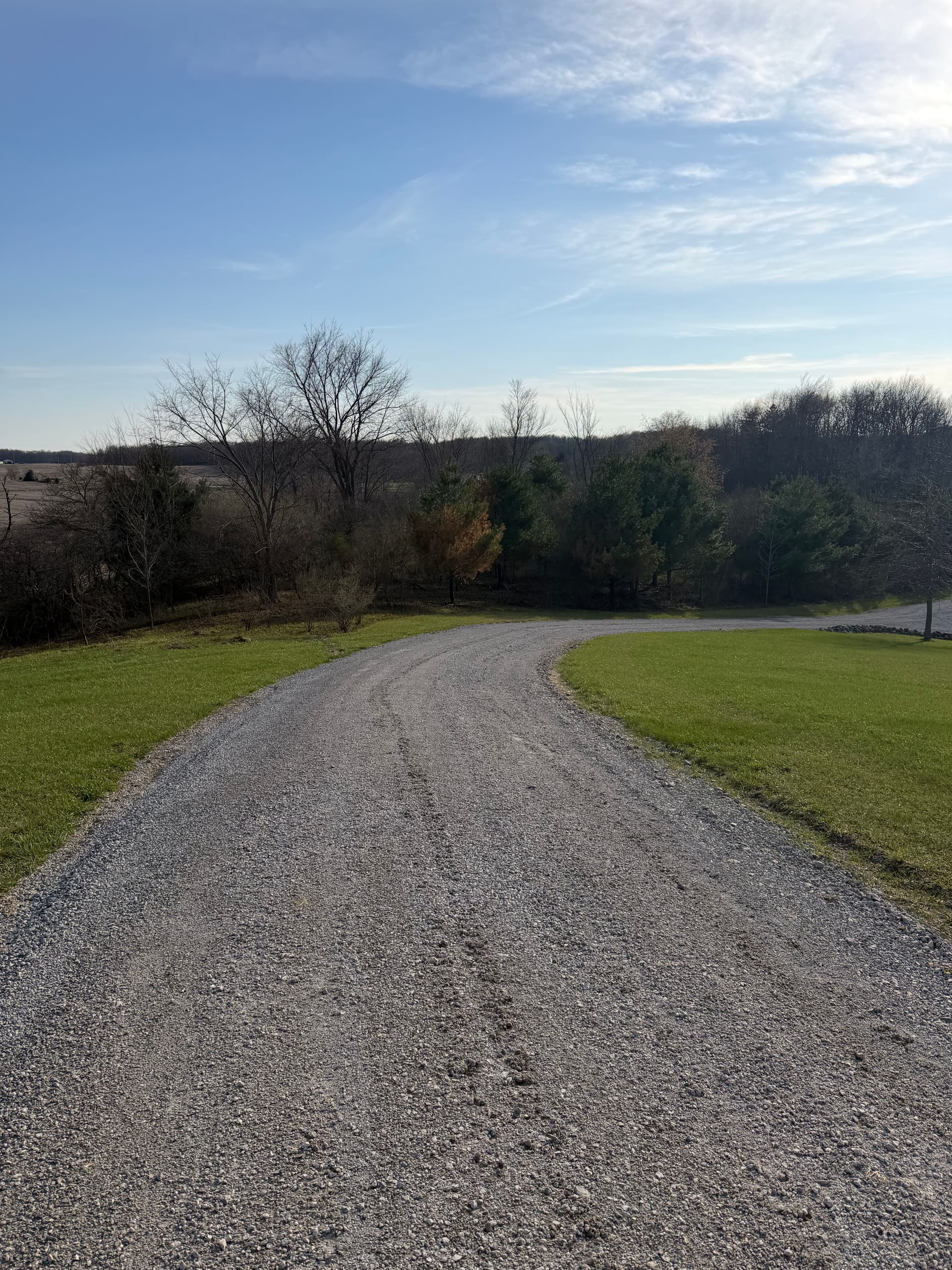 Gallery photos for Regraded Gravel Driveway Puts an End to Potholes and Washboards: Image #2