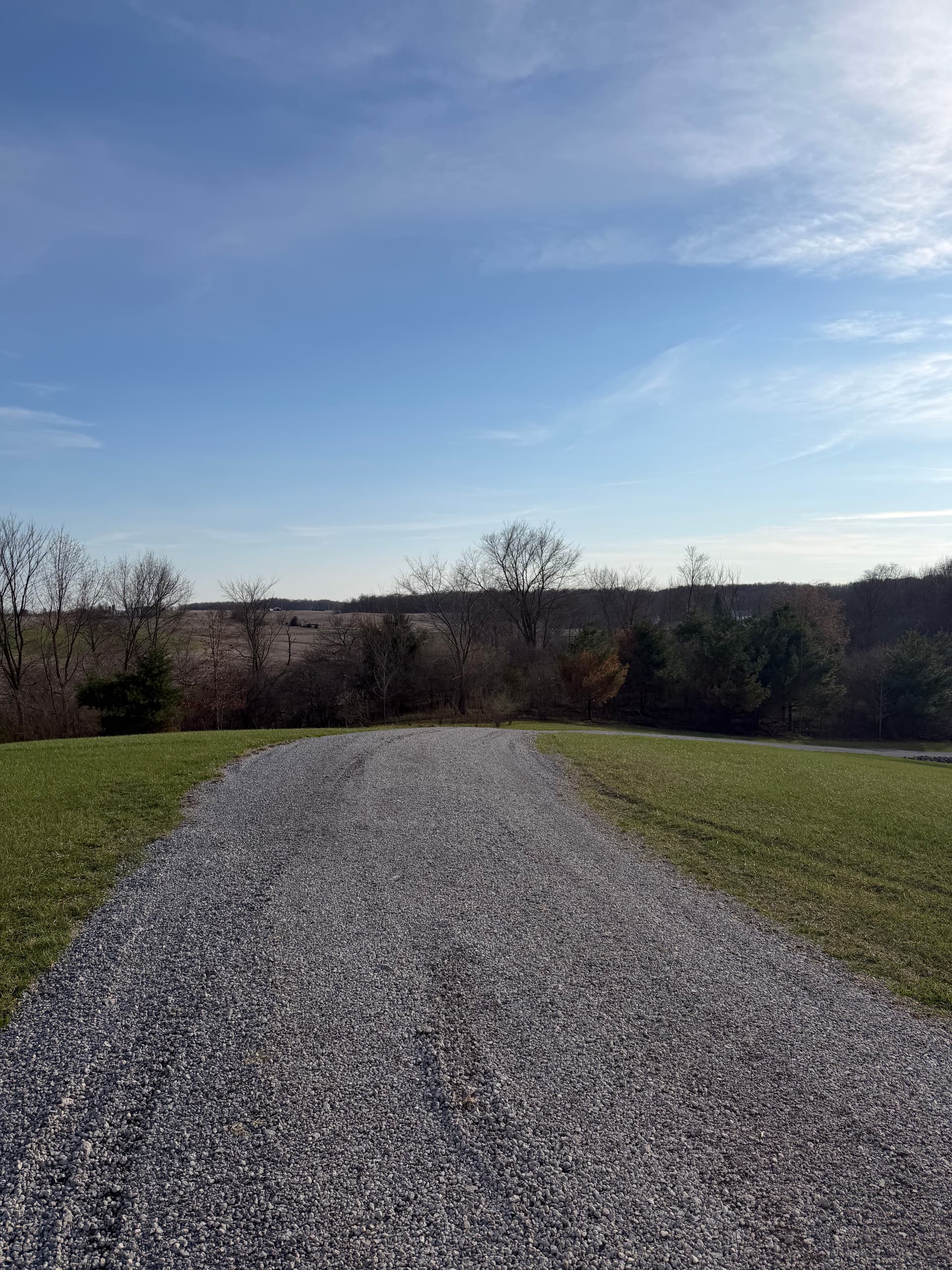 Gallery photos for Regraded Gravel Driveway Puts an End to Potholes and Washboards: Image #1